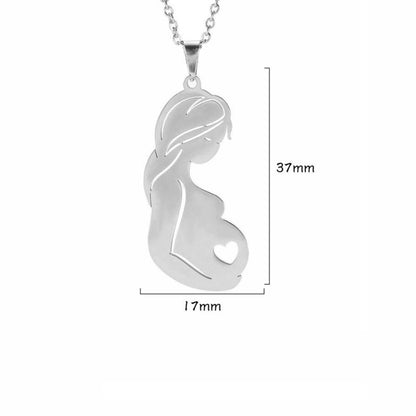 Love Mom Necklace
