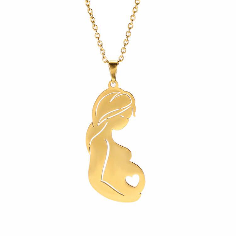 Love Mom Necklace