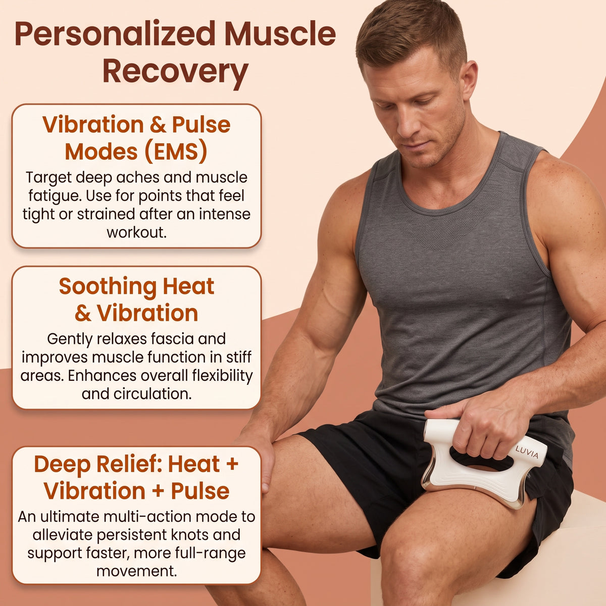 LUVIA EaseGlow Body Contouring Device