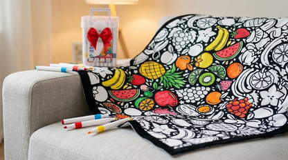 LUVIA – Color Your Own Cozy Blanket