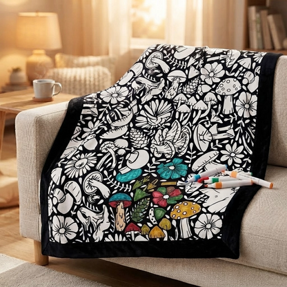 LUVIA DIY Coloring Blanket