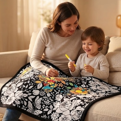 LUVIA DIY Coloring Blanket