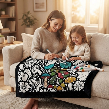 LUVIA DIY Coloring Blanket