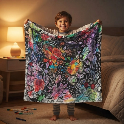 LUVIA DIY Coloring Blanket